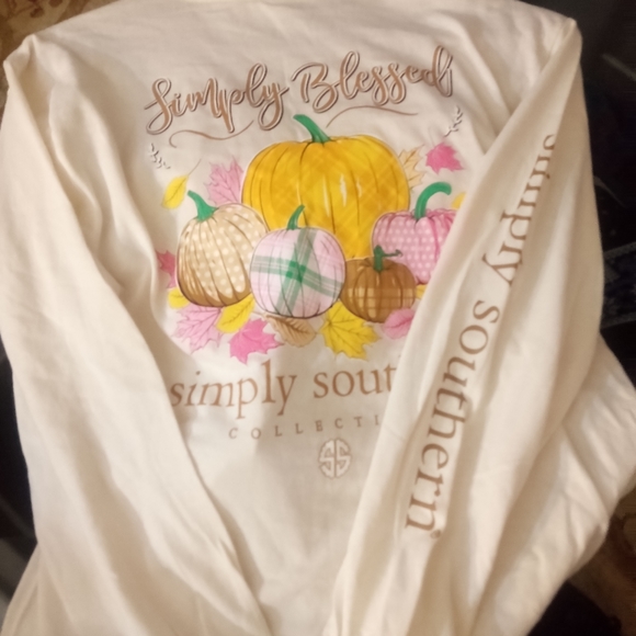 Simply blessed simply Southern youth large t-shirt - Picture 2 of 4